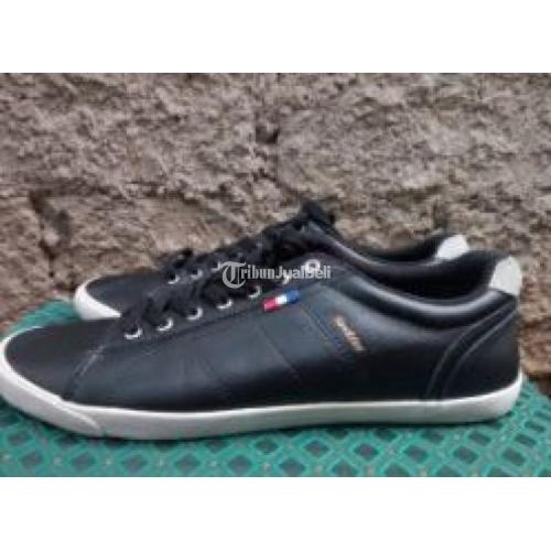 Sepatu Hawkins Leather Black Bekas Kondisi Oke - Bekasi