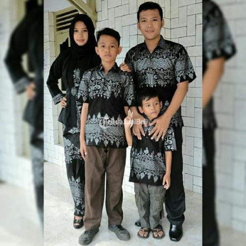 Baju Batik Couple Keluarga Bahan Berkualitas Nyaman Harga Murah - Pekalongan