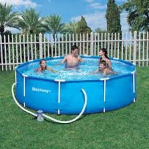 Kolam Renang Ground Steel Pro 305cm Tipe 56406 Praktis Bisa Di dalam atau Luar Ruang - Jakarta Pusat