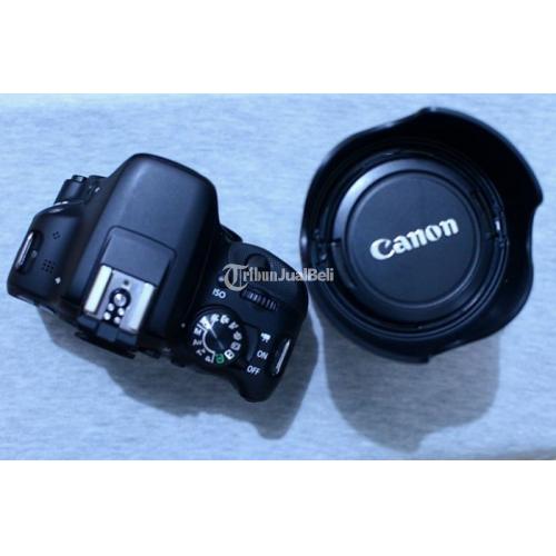 DSLR Canon EOS 100D Lens Kit Murah Kamera Bekas Normal Bonus Lensa Fix - Kutai Timur