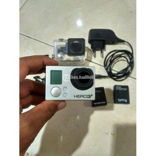Kamera GoPro Hero 3+ Bekas Action Cam 4K Murah Normal Lengkap - Surabaya