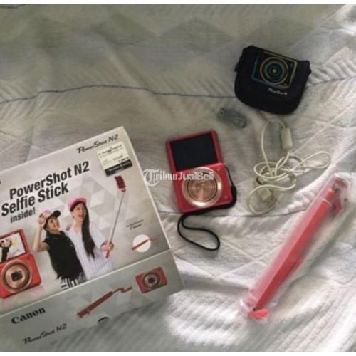 Kamera Canon N2 Powershot Kondisi Masih Mulus Fullset Siap Pakai - Jakarta