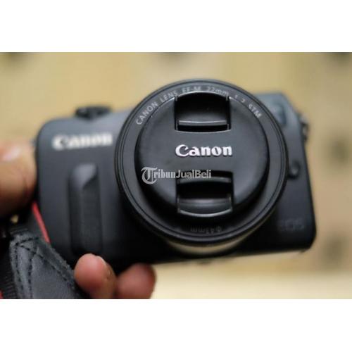 Kamera Canon EOS M Mulus normal No Box Lensa Bersih Apik - Salatiga