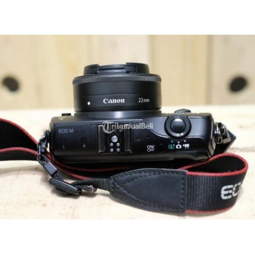 Kamera Canon EOS M Mulus normal No Box Lensa Bersih Apik - Salatiga
