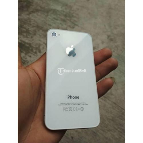 Handphone Apple iPhone 4 32GB Bekas Second Harga Murah - Makassar