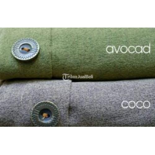 Button Pallazo Bahan Garment Berkaret Pinggang Big Size Ready Stock - Solo