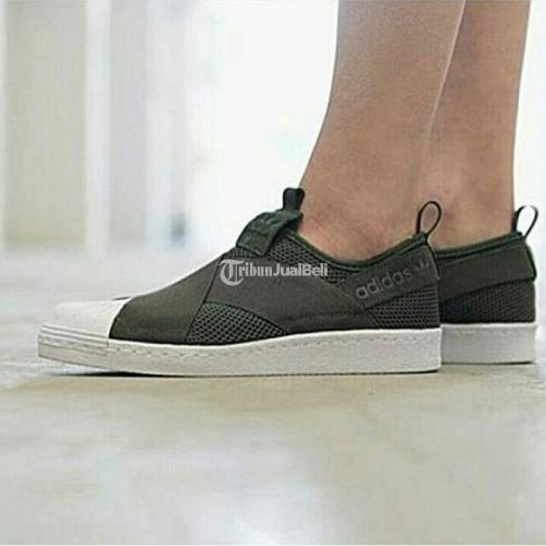 Adidas superstar clearance slip on murah