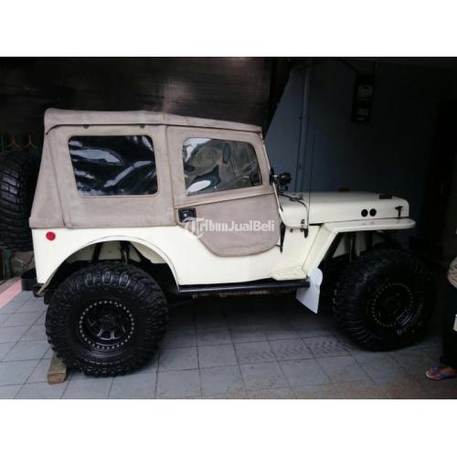 Mobil Jeep Willys Tahun 1952 Full Modifikasi Istimewa - Jakarta