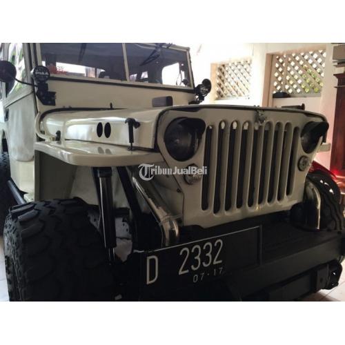 Mobil Jeep Willys Tahun 1952 Full Modifikasi Istimewa - Jakarta
