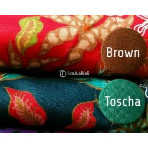 Una Batik Top Bahan Katun Batik Stretch Kombinasi Katun Balotelly - Solo