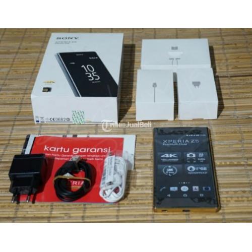 Handphone Android Sony Xperia Z5 Premium Dual Gold Second Murah - Cirebon