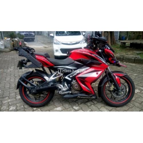 Bajaj Pulsar 200NS Tahun 2014 Full Aksesoris Seken Normal Siap Pakai