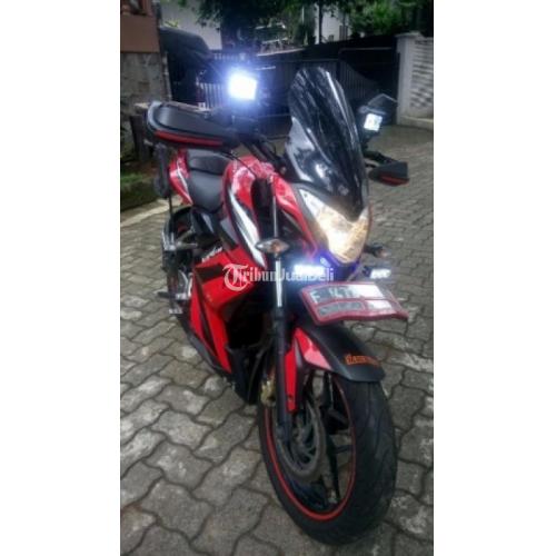 Bajaj Pulsar 200NS Tahun 2014 Full Aksesoris Seken Normal Siap Pakai