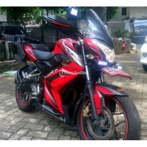 Bajaj Pulsar 200NS Tahun 2014 Full Aksesoris Seken Normal Siap Pakai