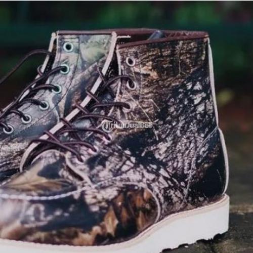 Sepatu Boots Pria Red Wing Heritage 8884 Moc Toe Mossy Oak Harga