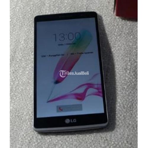 Handphone Android LG G4 Stylus 1/8GB Silver Second Harga Murah - Bekasi