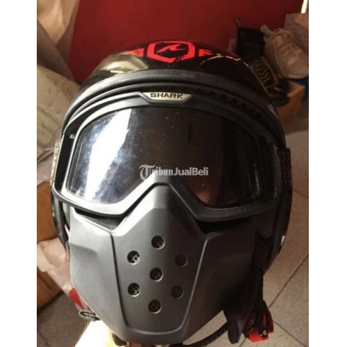 Helm Shark Raw Black Size M Harga Nego Kondisi Busa Masih Tebal
