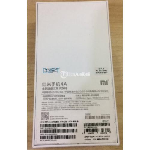 Smartphone Xiaomi Redmi 4A Gold 16GB Ram 2GB Harga Murah - Bandung