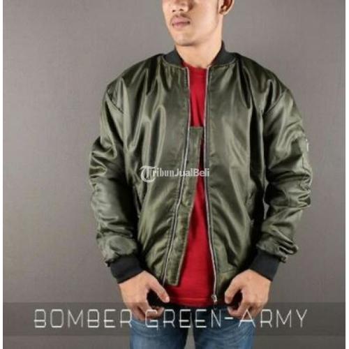 Jaket Bomber Polos Bahan Scoot Puma Harga Grosir dan Harga Eceran Size L - Bandung
