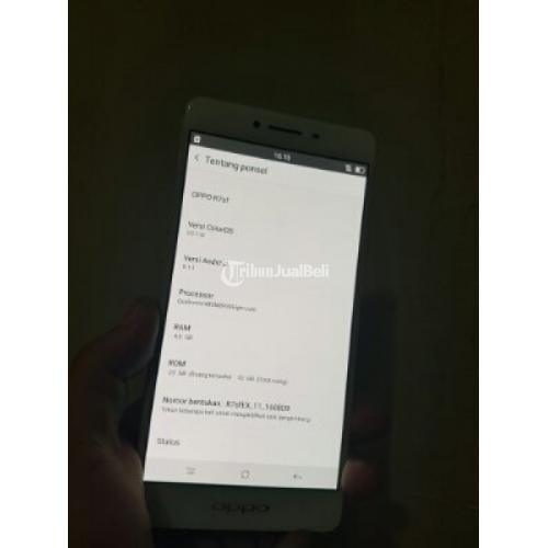 Hp Second Oppo R7SF Ram 4GB / 32GB Gold Mulus Lengkap Garansi di ...