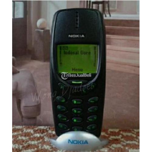 Handphone Nokia 3310 Jadul Full Black Seken Normal No Minus Murah - Sumatera Selatan