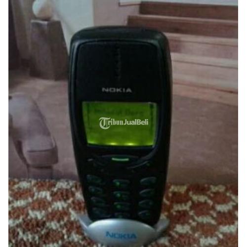 Handphone Nokia 3310 Jadul Full Black Seken Normal No Minus Murah - Sumatera Selatan
