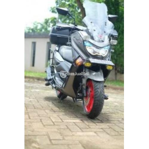 Yamaha NMax Non ABS 2016 Warna Gun Metal Modifikasi Touring Bonus BOX - Jakarta
