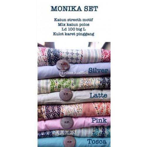 Baju Setelan Wanita Scania Set Tribal Celana Kulot Terbaru Harga Murah - Solo