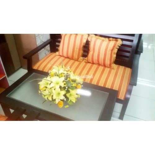 Furniture Mebel Meja Kursi Set Ruang Tamu Spring Bed Kredit Mudah - Semarang