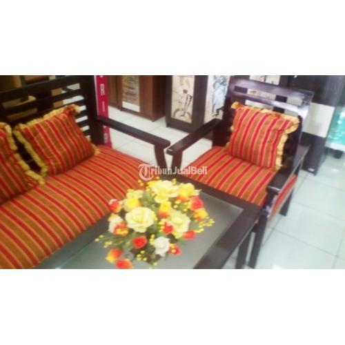Furniture Mebel Meja Kursi Set Ruang Tamu Spring Bed Kredit Mudah - Semarang