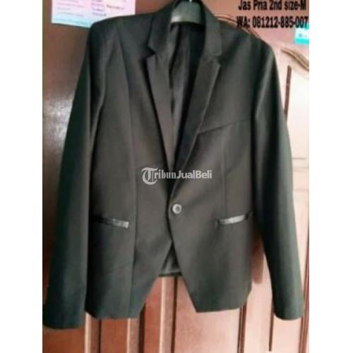 Jas Pria Ganteng Size M Warna Hitam Barang Masih Bagus Mantep di