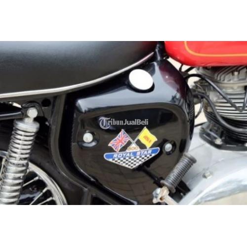 Motor Antik Klasik British Motorcycle BSA A50 Royal Star Kondisi Tinggal Gas - Jakarta