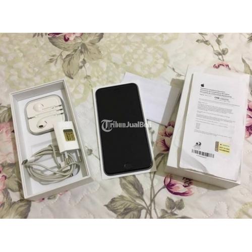 iPhone 6 Plus Gray 64GB Fullset Mulus No Minus Lecet Pemakaian Saja - Solo