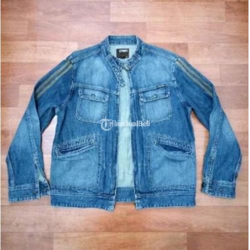 Litmus Trucker Jacket Two Lines With Zipper 4 Pockets Kondisi Masih Bagus Sekali - Jakarta Barat