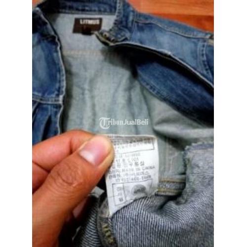 Litmus Trucker Jacket Two Lines With Zipper 4 Pockets Kondisi Masih Bagus Sekali - Jakarta Barat