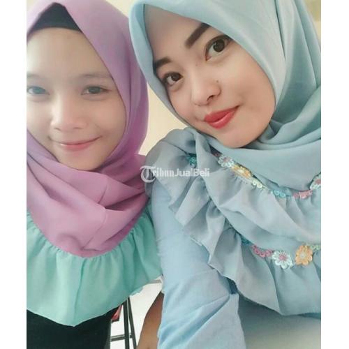 Jilbab Segiempat Rumbai Bahan Double Hycon di Surabaya - Tribun JualBeli