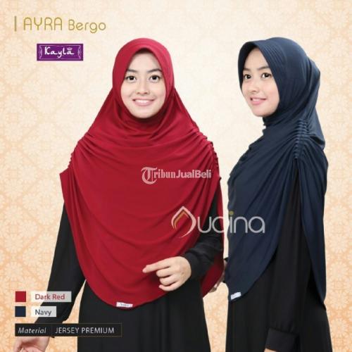 Jilbab Ayra Bahan Jersey Premium New Ada 6 Warna Terbaru - Solo