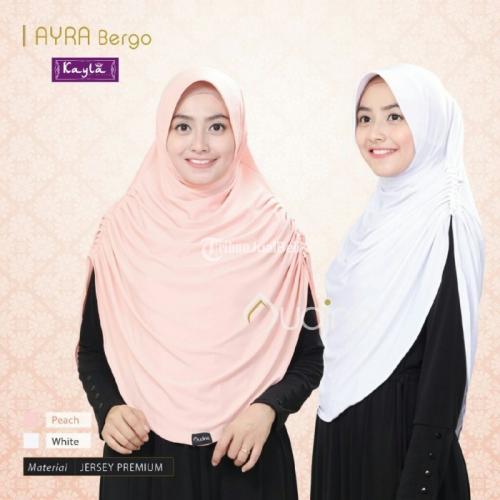 Jilbab Ayra Bahan Jersey Premium New Ada 6 Warna Terbaru - Solo