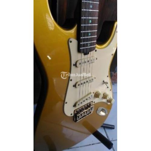 Gitar Elektrik Artrock Gugun Signature Warna Gold Second Mulus Nett - Bali