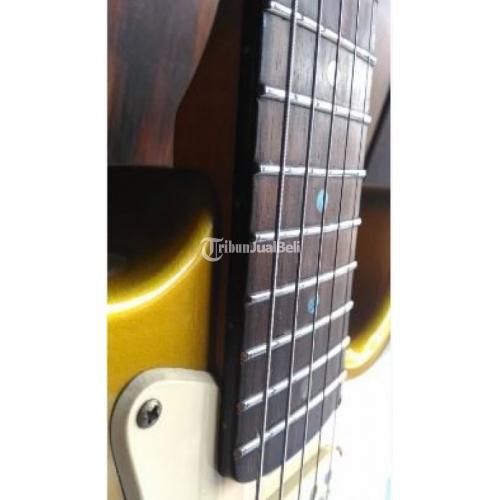 Gitar Elektrik Artrock Gugun Signature Warna Gold Second Mulus Nett - Bali