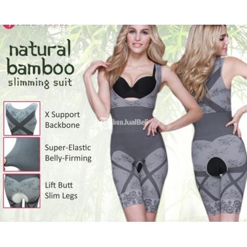 Natural Bamboo Slimming Suit Baju Pelangsing Tubuh Infrared Harga Murah - Jakarta Pusat