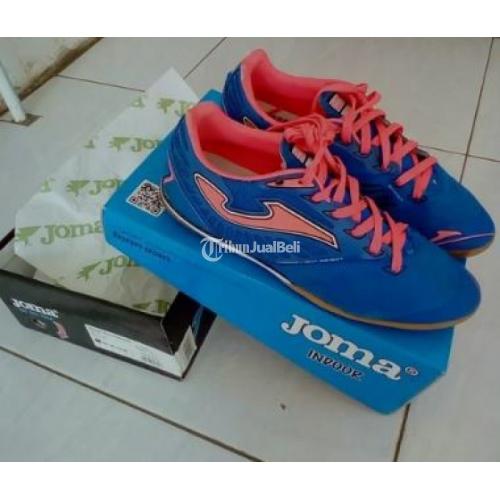 Sepatu Futsal "Joma Supersonic" Size 40 Warna Biru Pink Kondisi Sol Oke - Cilacap