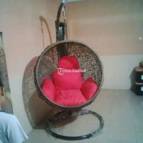 Furnitur Rumah Tangga Meja Kursi Ayunan Rotan Harga Murah Berkualitas - Tegal