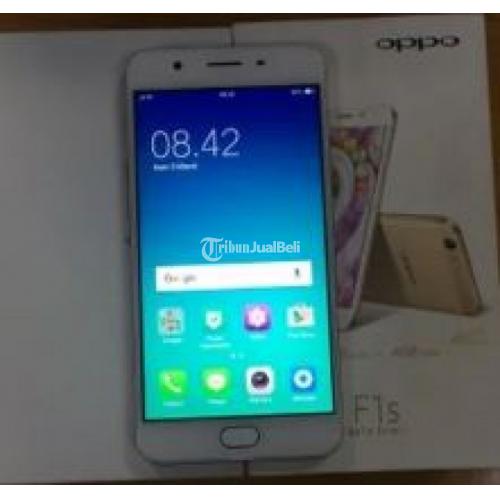 Smartphone Oppo F1s Rose Gold 4/64 Seken Like New Murah Istimewa - Jakarta Barat