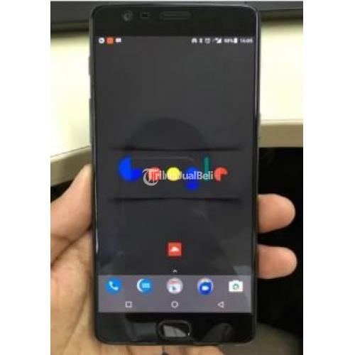 Oneplus 3T 64Gb Gunmetal Handphone Bekas Spek Tinggi Mulus Murah - Jakarta