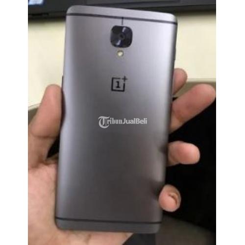 Oneplus 3T 64Gb Gunmetal Handphone Bekas Spek Tinggi Mulus Murah - Jakarta
