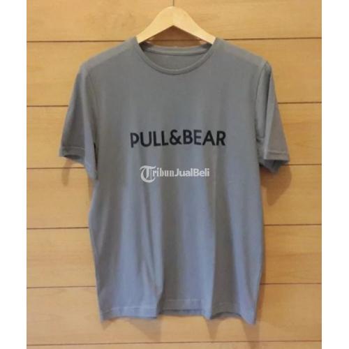 Kaos Pull Bear Bahan 100% Katun Size S, M dan L Nyaman Dipakai