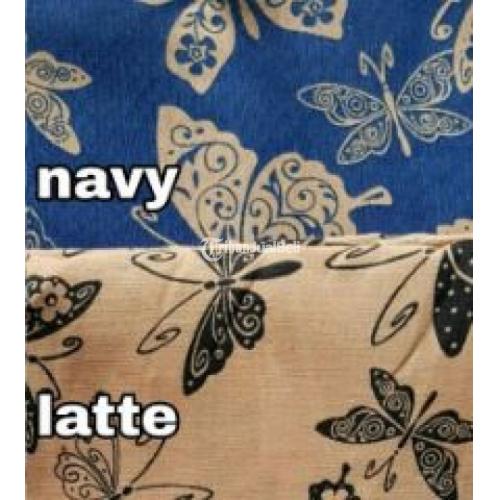 Jilbab Kupu Pattern Bahan Katun Segi 4 Size Panjang 106cm Warna Semua ...