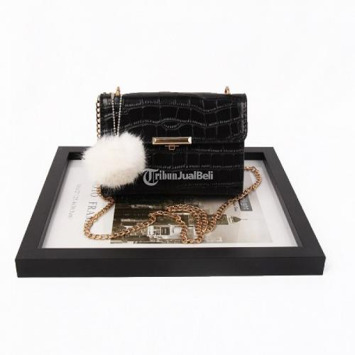 Tas Wanita Import Pesta Tali Rantai Terbaru Murah Clutch Bag Murah - Batam