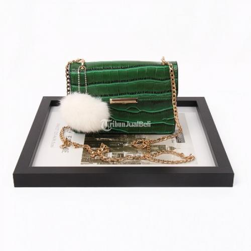 Tas Wanita Import Pesta Tali Rantai Terbaru Murah Clutch Bag Murah - Batam
